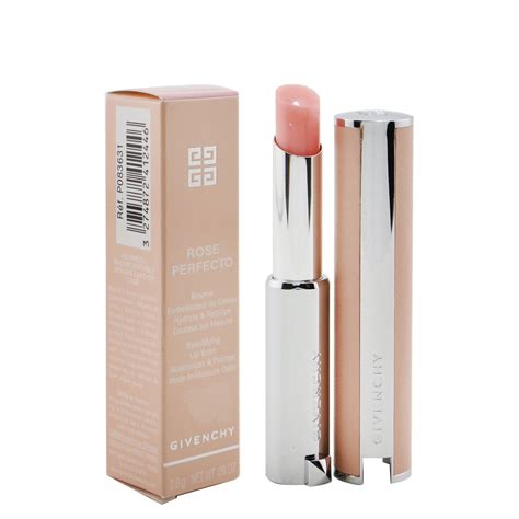 givenchy rose perfecto pink irresistible|rose perfecto givenchy lip balm.